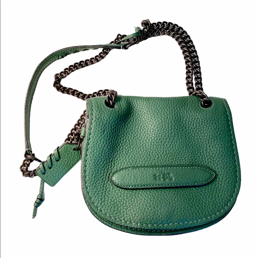 Coach Shadow Crossbody British Racing Green